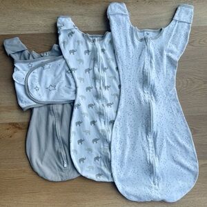 Baby swaddle sleep sack 0-9m bundle